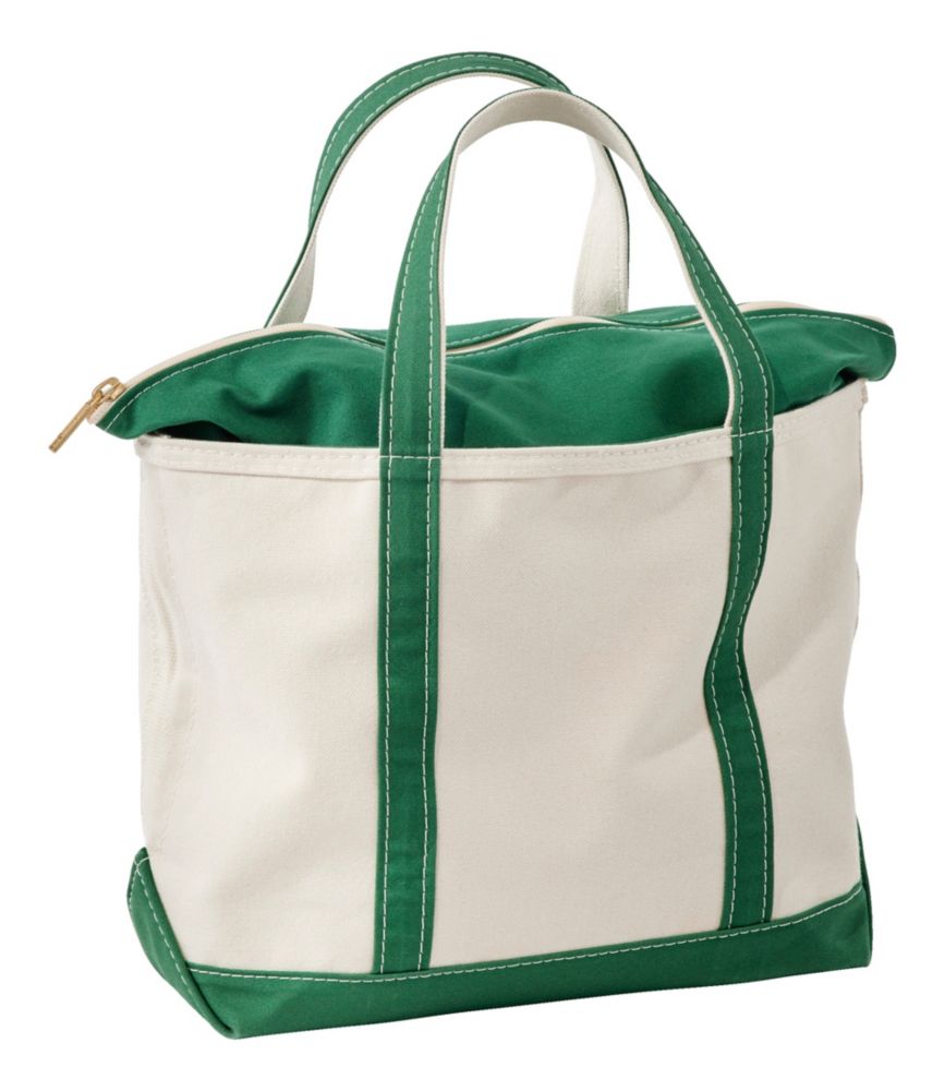 L.L. Bean Boat & Tote Bag with Zip Top - Green – The Explorers