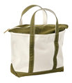 Boat and Tote Bag, Zip-Top, Medium, Antique Olive, small image number 0
