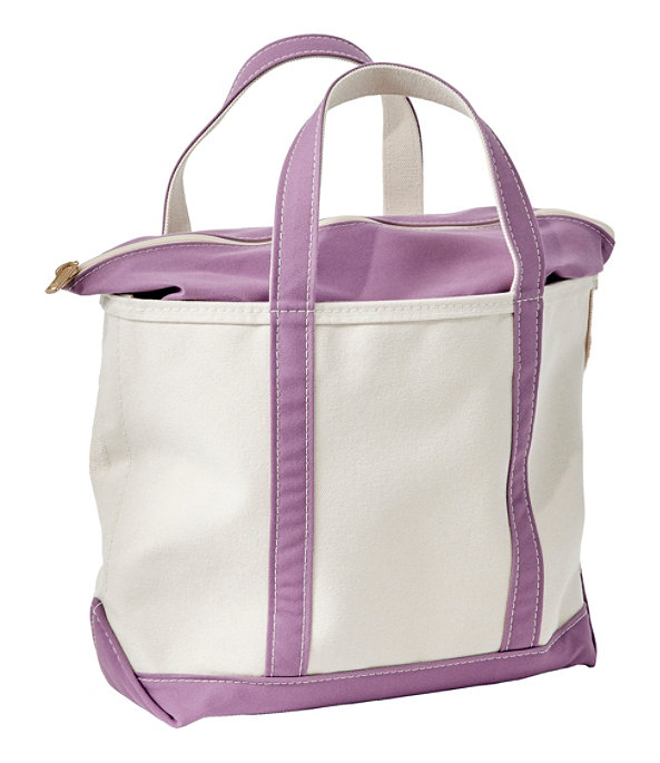 Boat and Tote Bag, Zip-Top, Medium, Mauve, large image number 0