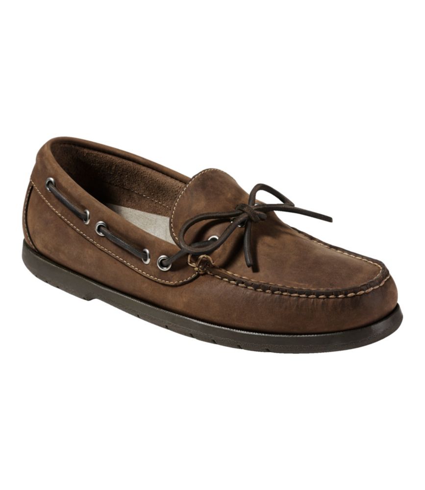 Men's Handsewn Moccasins, Camp Moc, River Rock, small image number 6