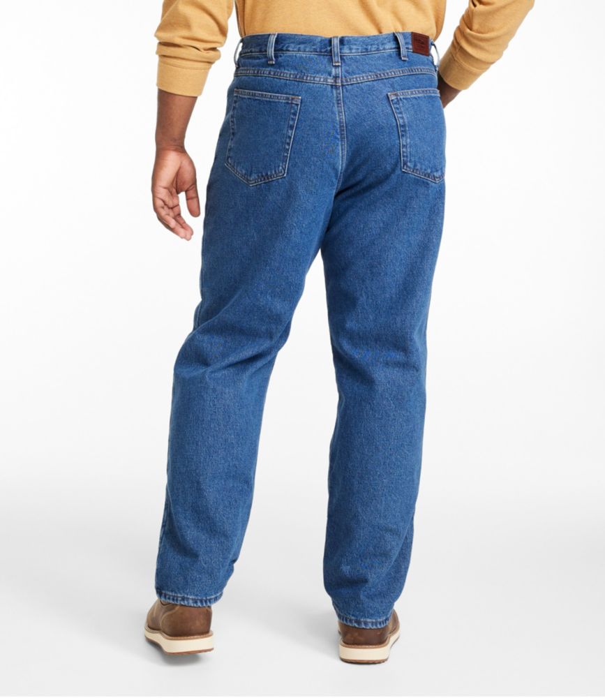 insulated denim jeans