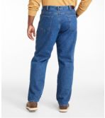 Men's Double L® Jeans, Flannel-Lined Natural Fit