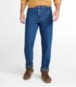 Men's Double L Jeans, Natural Fit, Flannel-Lined