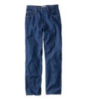 L.L. Bean LL Bean Mens 32x30 Blue Double L Flannel Lined Denim Jeans