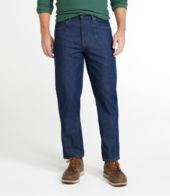 Ll bean mens blue sales jeans