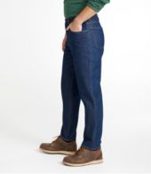 Men's Double L® Jeans, Relaxed Fit, Flannel-Lined