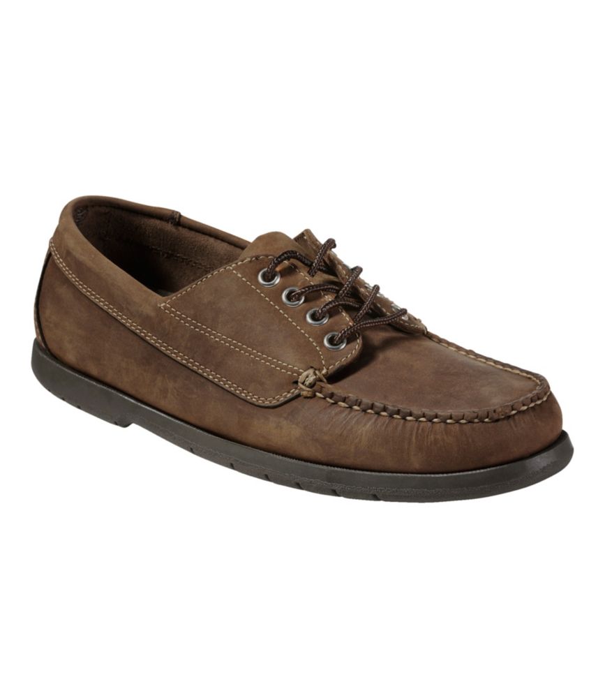 Men's Handsewn Moccasins, Blucher Moc, River Rock, small image number 6