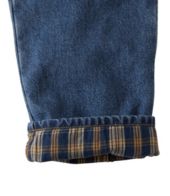 Men's Double L Jeans, Classic Fit, Flannel-Lined