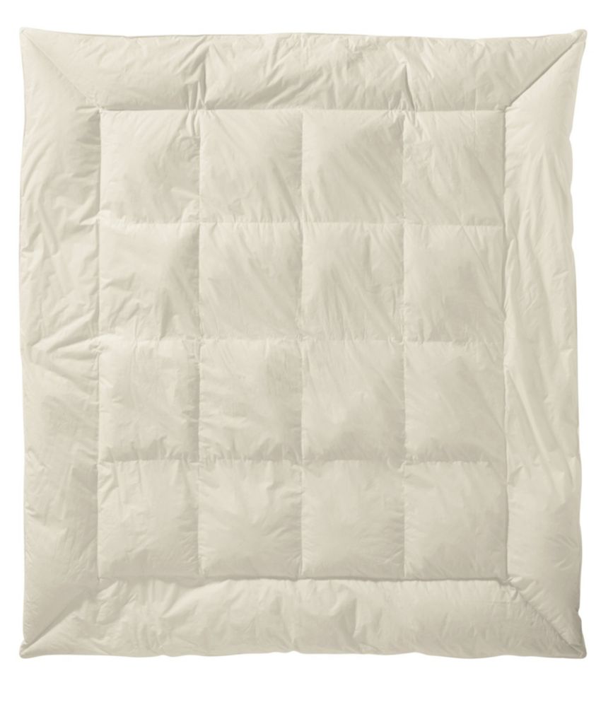 Permabaffle Box Goose Down Comforter, Warm, Cream, small image number 2