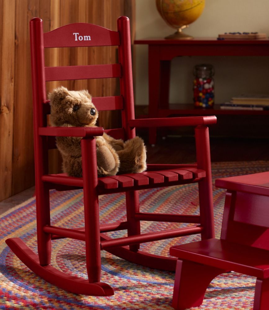 personalized children's rocking chair