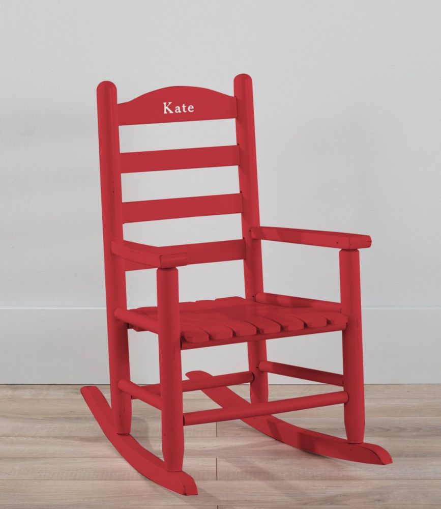 children's chairs with names on