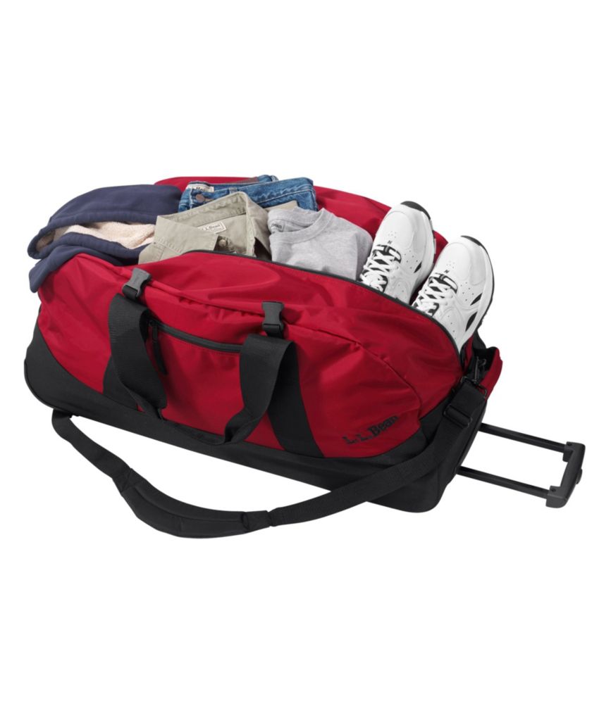 llbean wheeled duffle