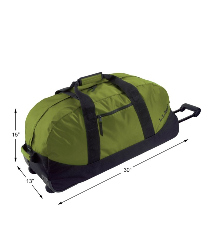 llbean wheeled duffle