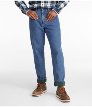 Men's Double L® Jeans, Classic Fit, Fleece-Lined