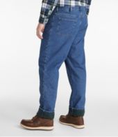 Men's Double L Jeans, Classic Fit, Fleece-Lined