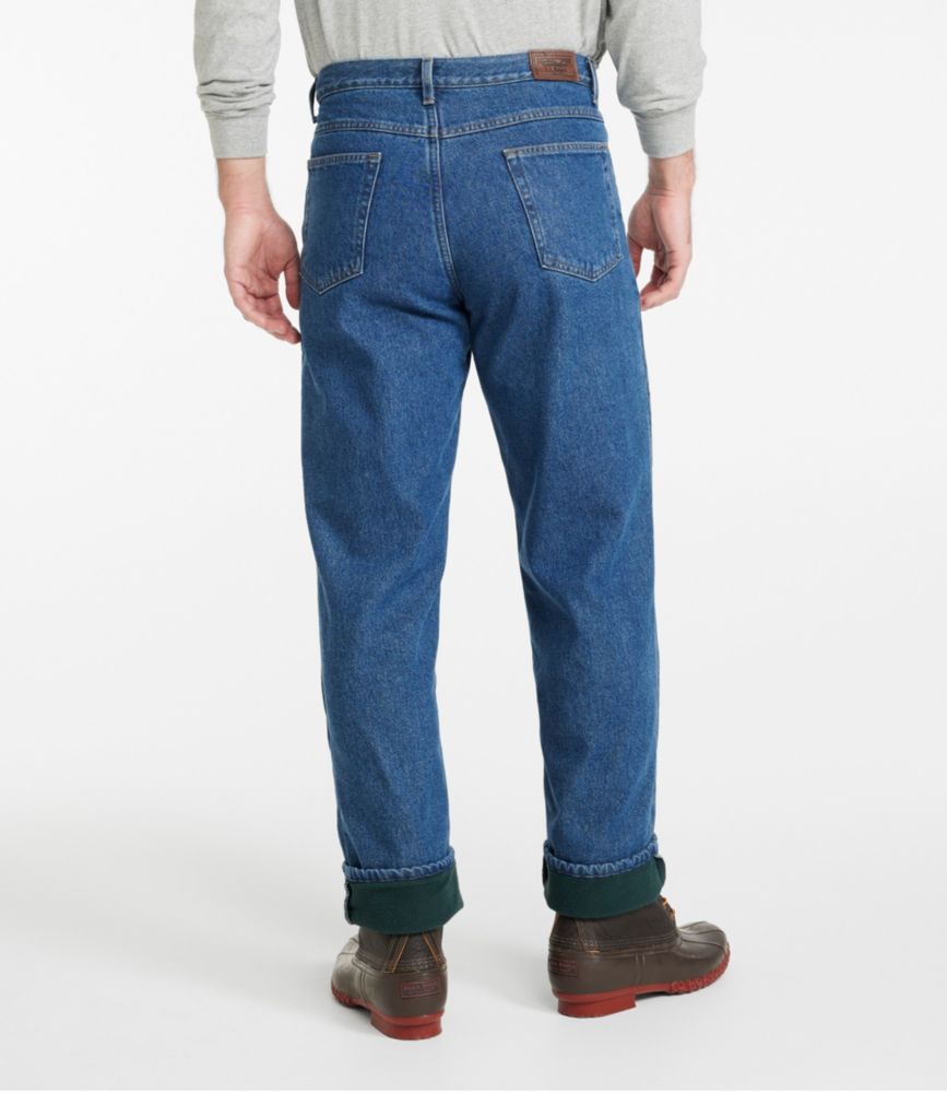 thermal lined jeans mens