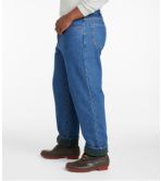 Men's Double L® Jeans, Relaxed Fit, Fleece-Lined