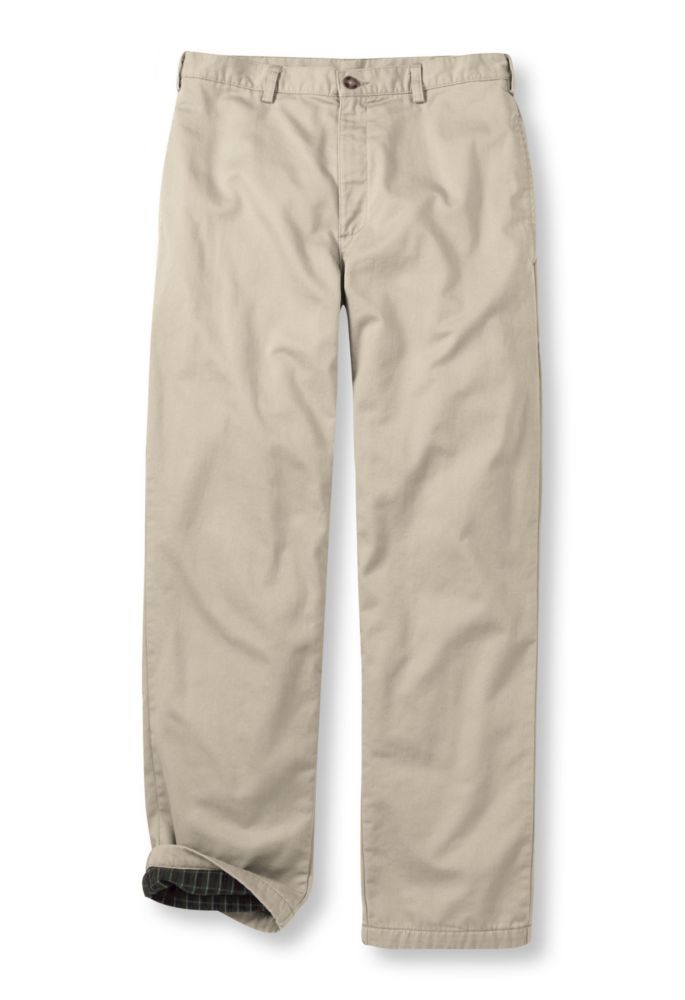 mens lined chino pants