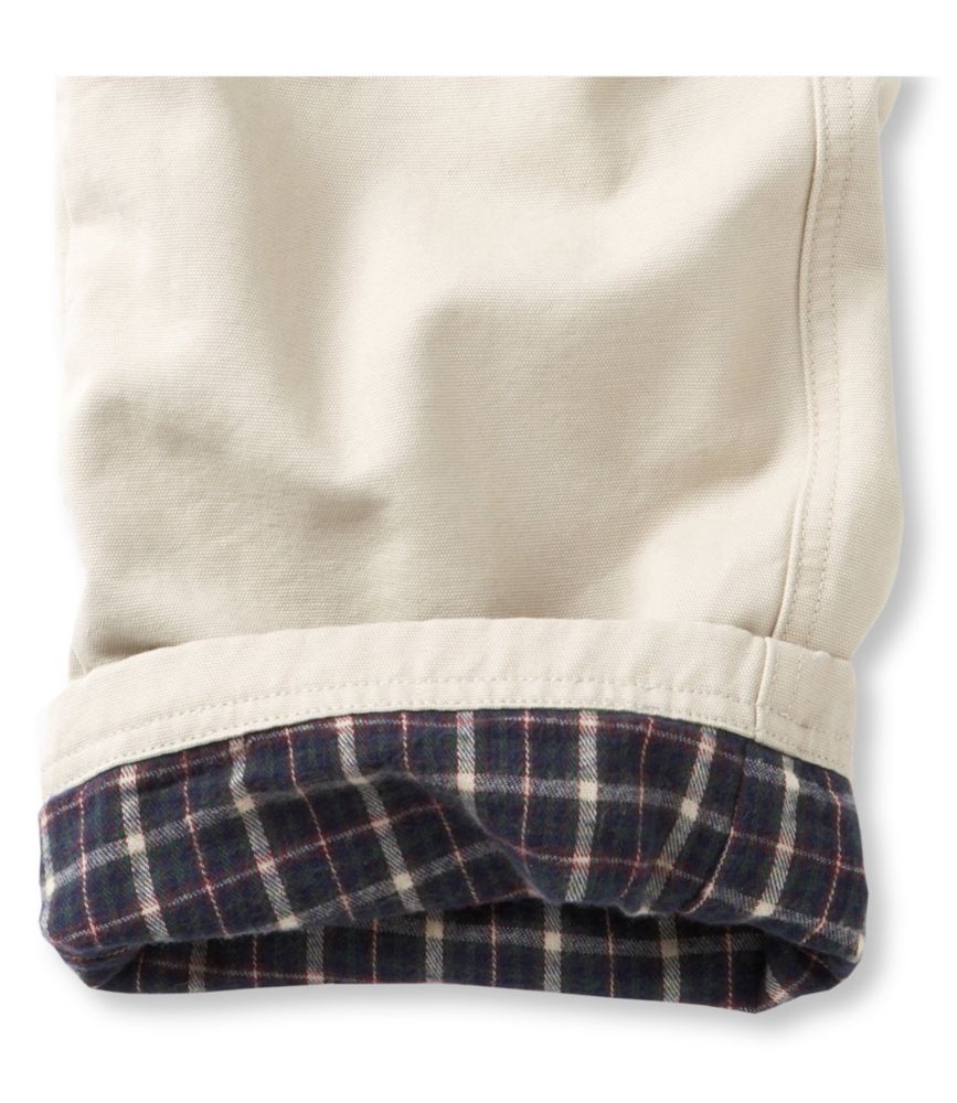 ll bean flannel lined chinos