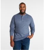 Men's Two-Layer River Driver's Shirt, Traditional Fit Henley