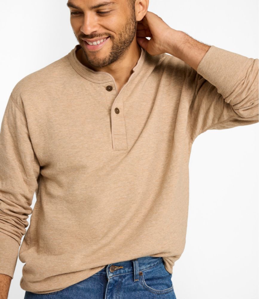 Men's Two-Layer River Driver's Shirt®, Traditional Fit Henley