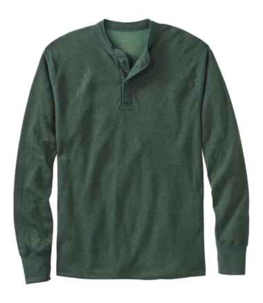Men's Two-Layer River Driver's Shirt&reg;, Traditional Fit Henley