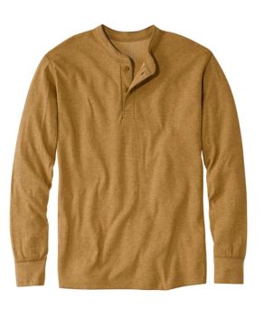 Men's Two-Layer River Driver's Shirt, Traditional Fit Henley