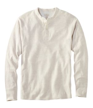 Men's Two-Layer River Driver's Shirt, Traditional Fit Henley