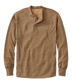 Men's Two-Layer River Driver's Shirt®, Traditional Fit Henley