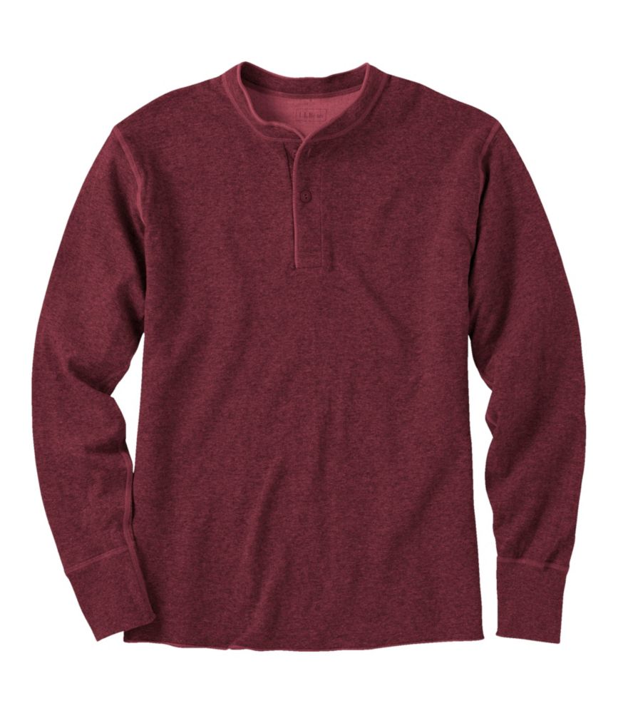 Men's Two-Layer River Driver's Shirt®, Traditional Fit Henley