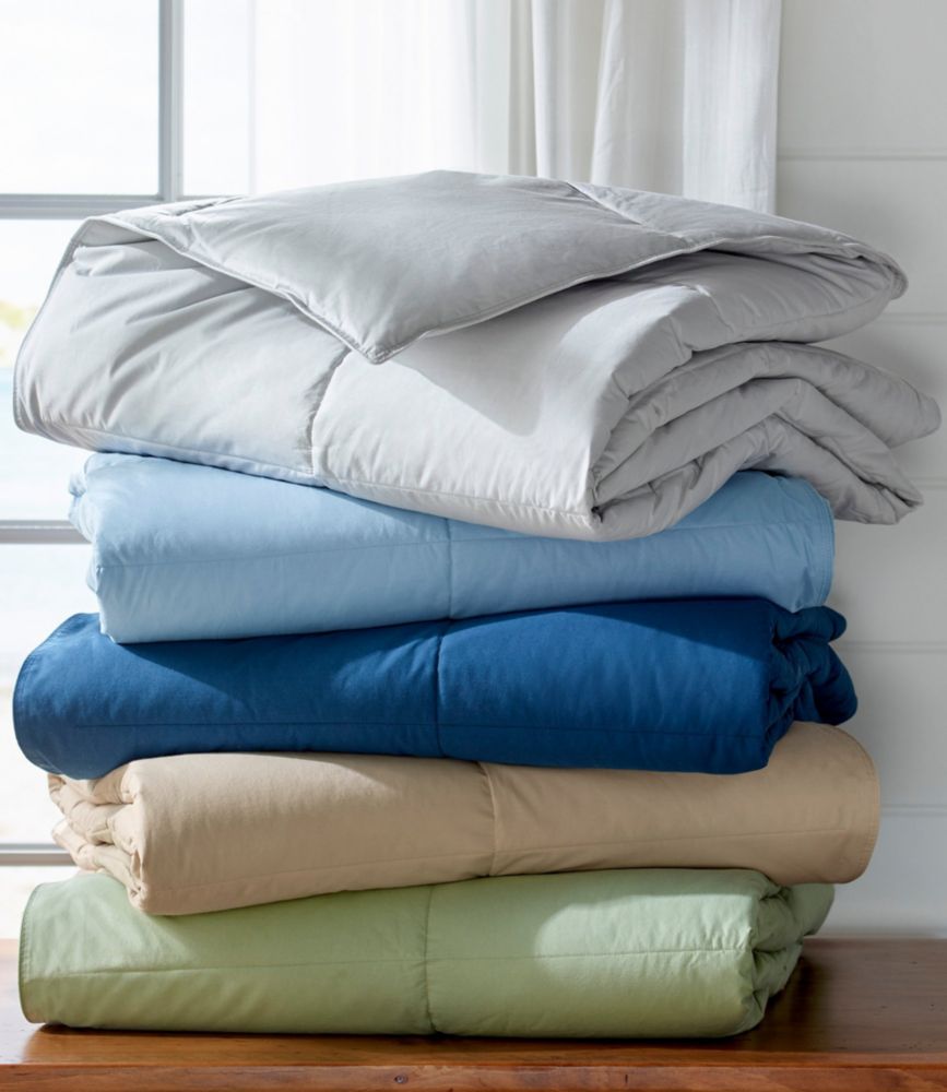 Classic Colors Down Comforter, Mariner Blue, small image number 5