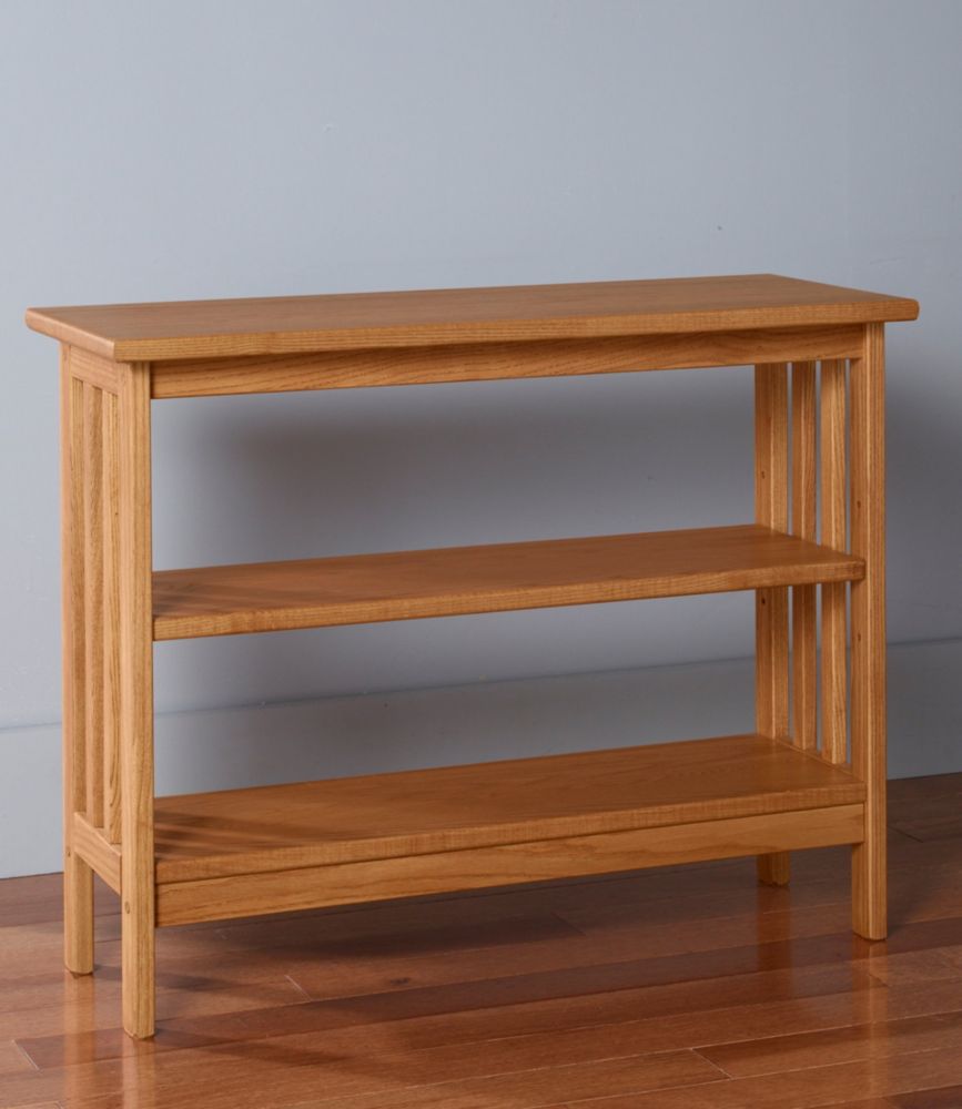 Mission Under Window Bookshelf