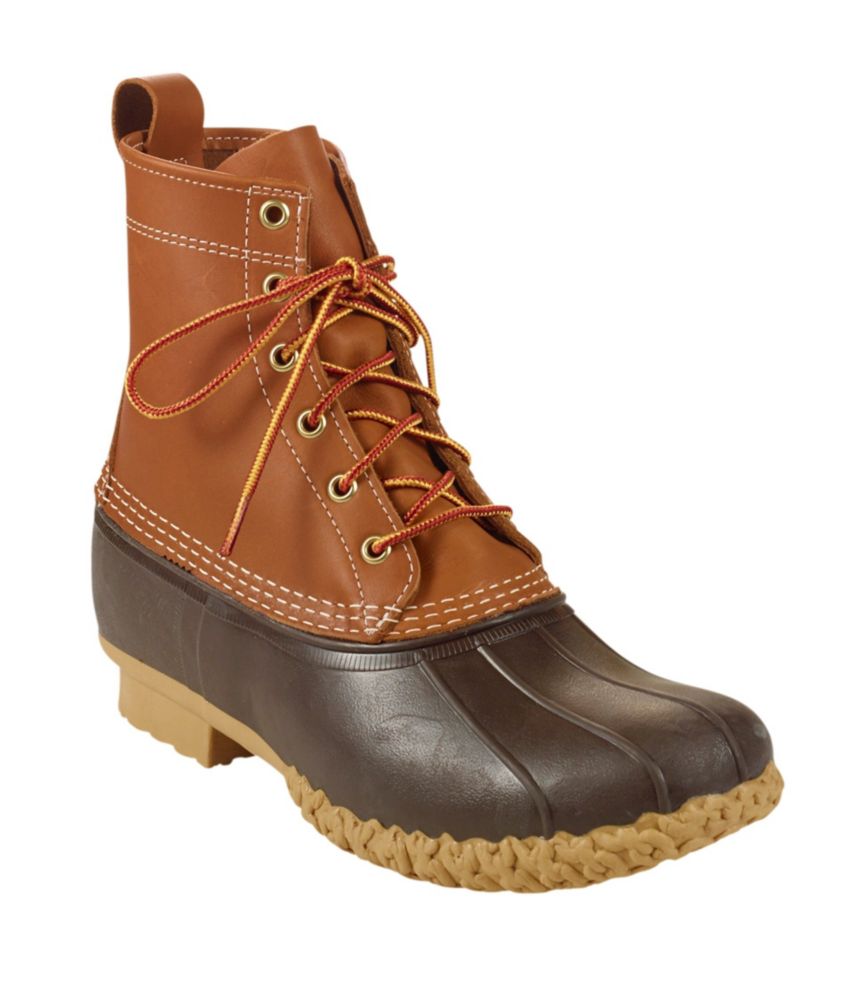 Men's Bean Boots, 8" Insulated, Tan/Brown, small image number 6