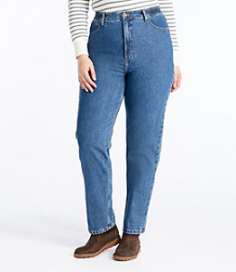Women's Double L Jeans, Relaxed Fit Comfort Waist