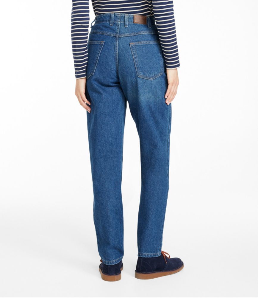 bon marche elastic waist jeans