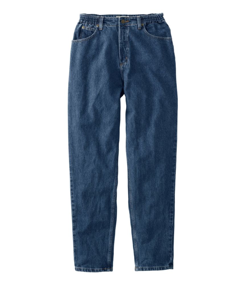 jeans with stretchy waistband