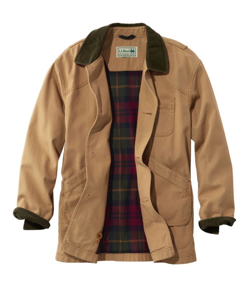 ll bean waxed field coat