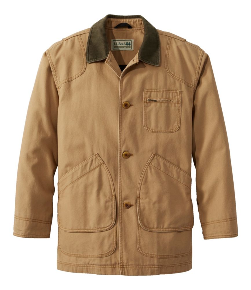 Men's Original Field Coat, Cotton-Lined, Saddle, small image number 1