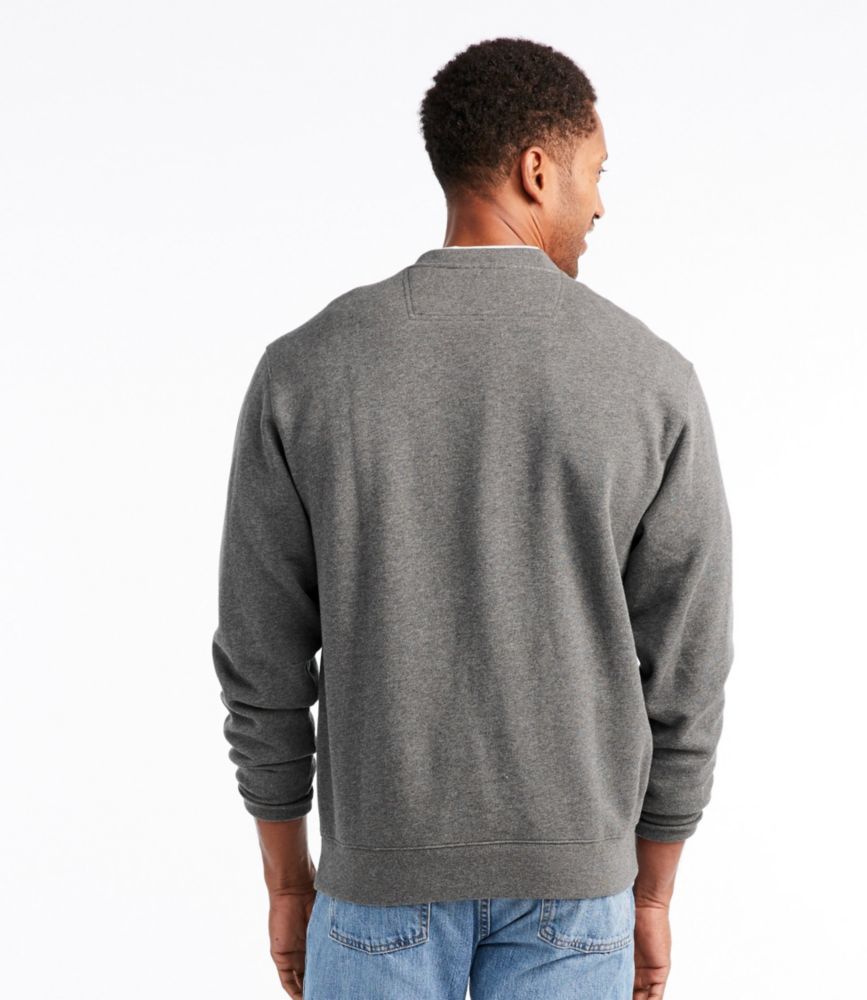 ll bean men's crewneck sweatshirt