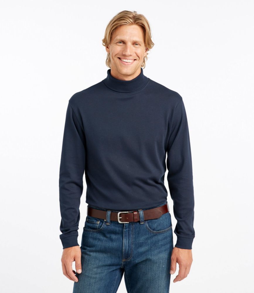 ll bean mock turtleneck mens