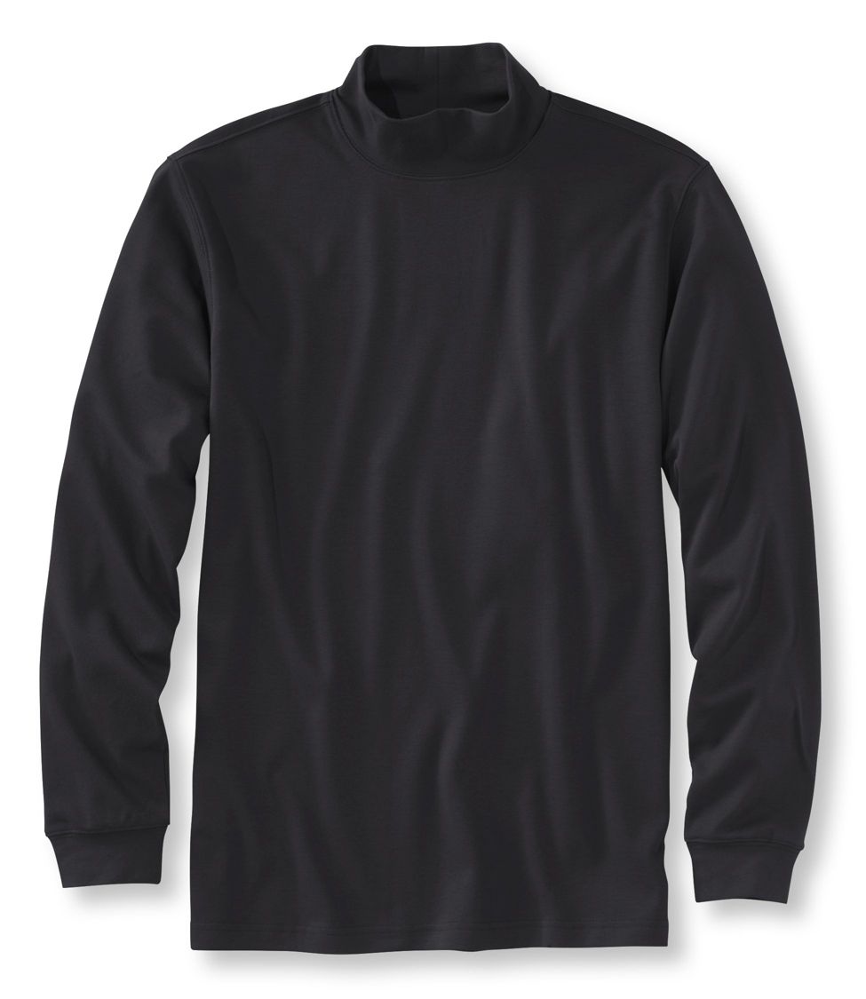 Joe's USA Men's Interlock Knit Mock Turtleneck, 52% OFF