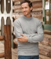 Men's Interlock Mock-Turtleneck, Traditional Fit at L.L. Bean