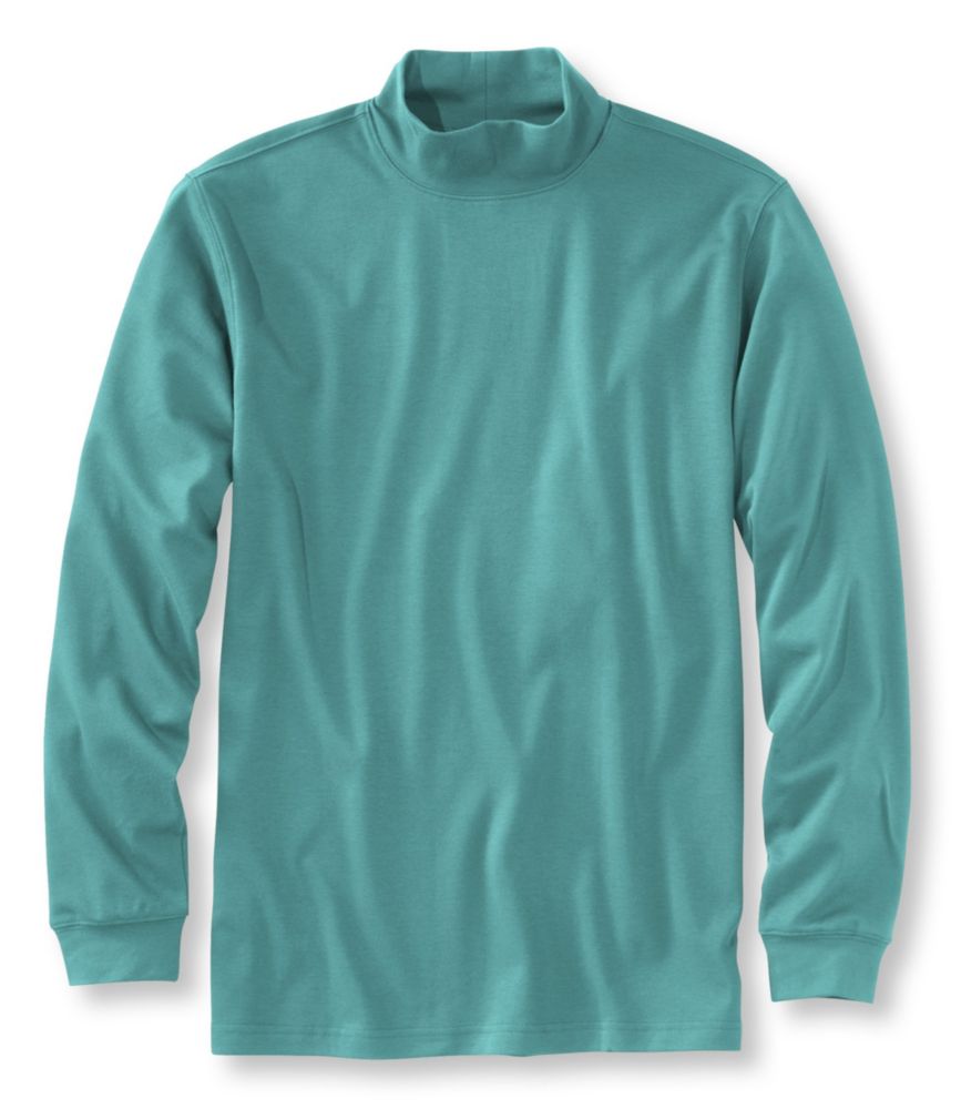 Mens Mock Turtleneck Pima Cotton Short Sleeve on Sale