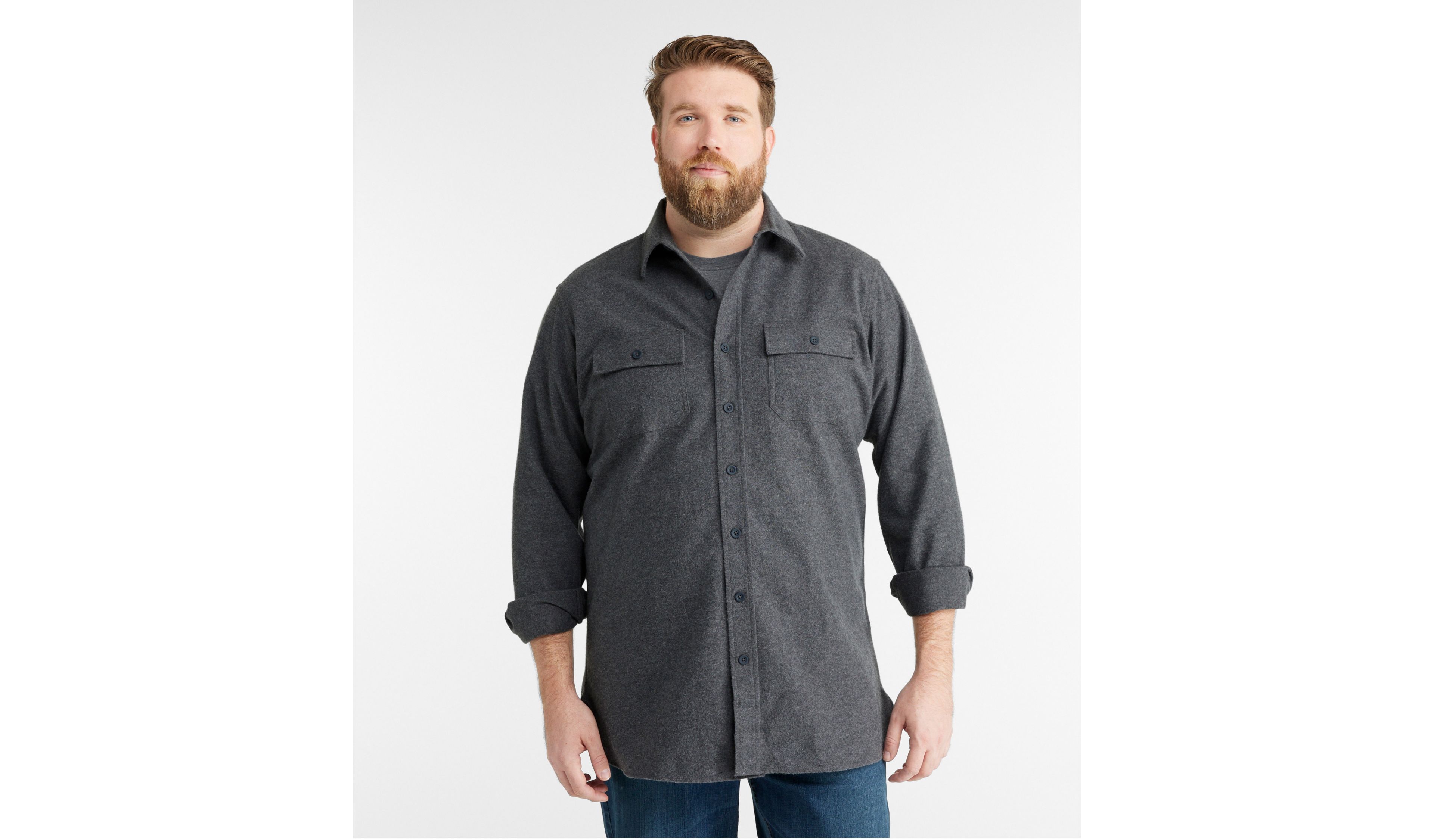 Men's Chamois Shirt, Traditional Fit