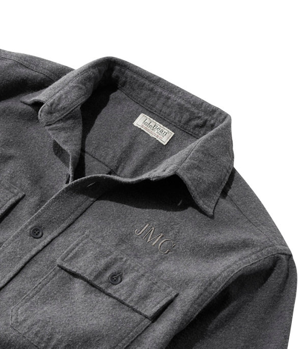 Chamois Shirt, Charcoal Gray Heather, largeimage number 5