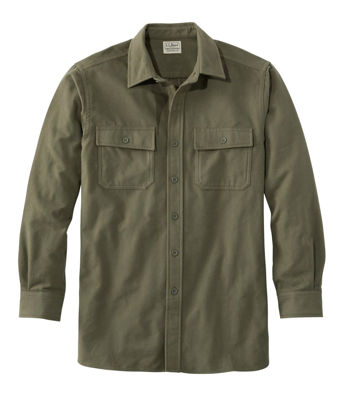 Men's Chamois Shirt, Traditional Fit