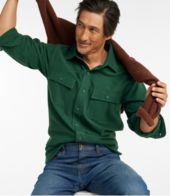 Men's Chamois Shirt, Traditional Fit  Casual Button-Down Shirts at L.L.Bean