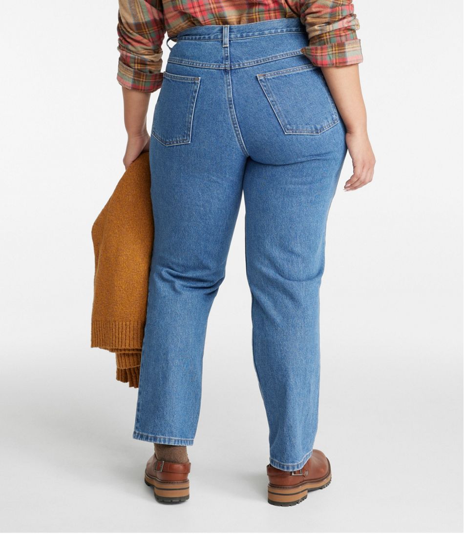 Women's Double L® Jeans, Ultra High-Rise Tapered-Leg | Jeans at L.L.Bean