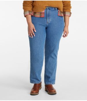 L.L.Bean Classic Fit Curve Brown corduroy High Rise pants