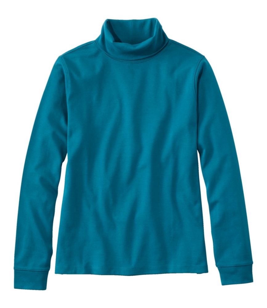 Women's L.L.Bean Interlock Turtleneck, Long-Sleeve